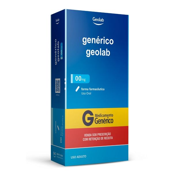 Captopril 50mg 30 Comprimidos Geolab Generico